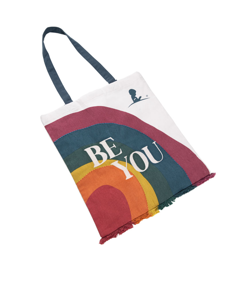 Be You Rainbow Tote Bag